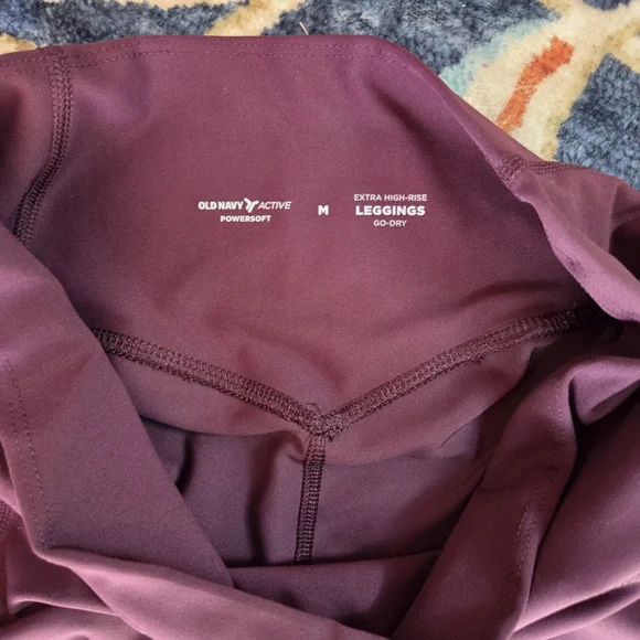 Leggings Set 6 Like New Old Navy Active Bundle Medium 5 High Rise 1 Biker Shorts - Picture 15 of 16